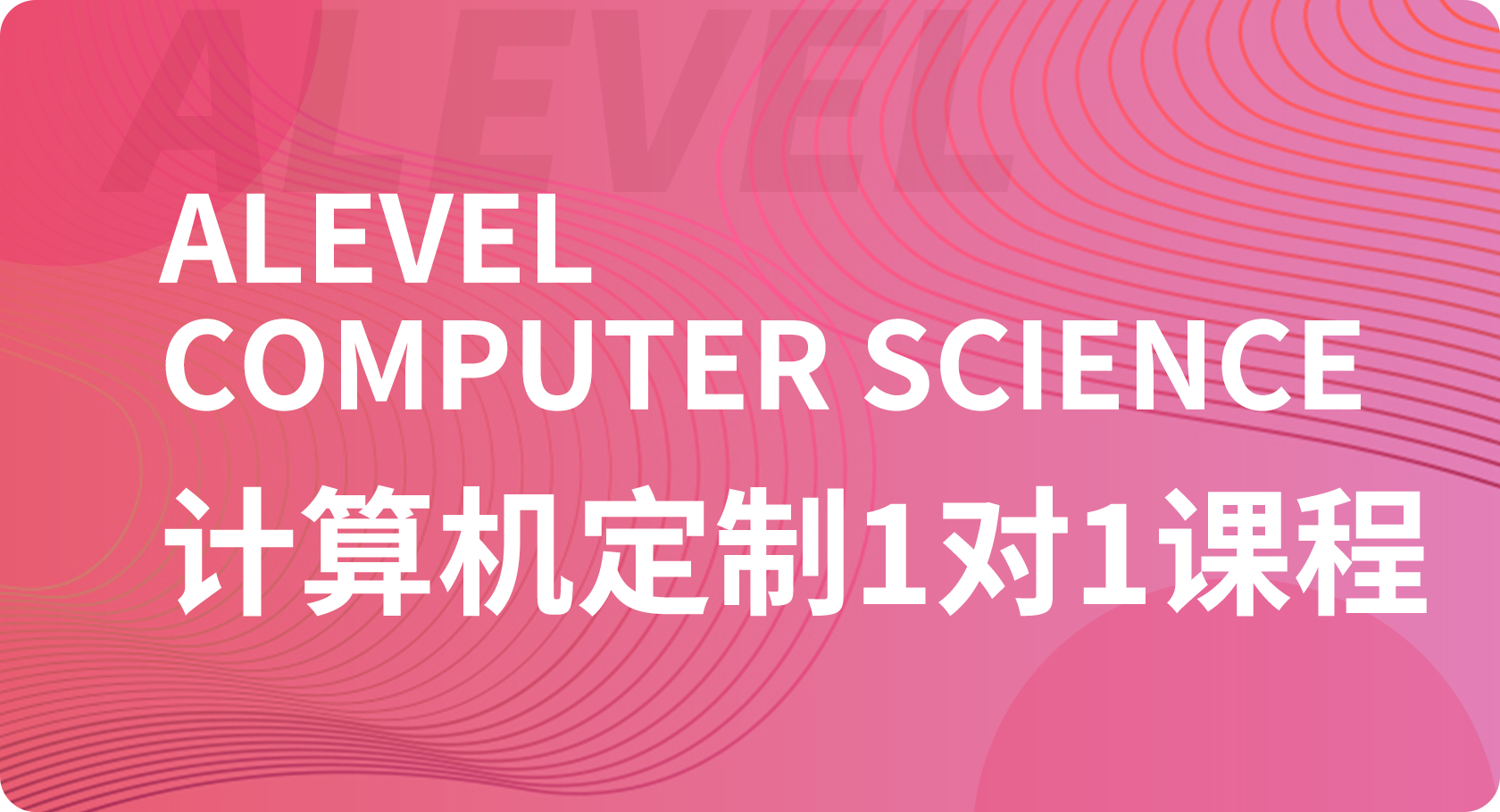 Alevel计算机1对1课程